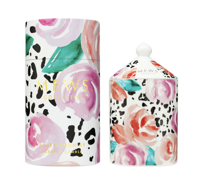MEWS COLLECTIVE Soy Candle - Blush Peonies