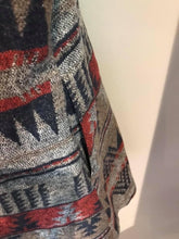 Load image into Gallery viewer, CC COLLECTION Long Vest - Navy/Grey/Red

