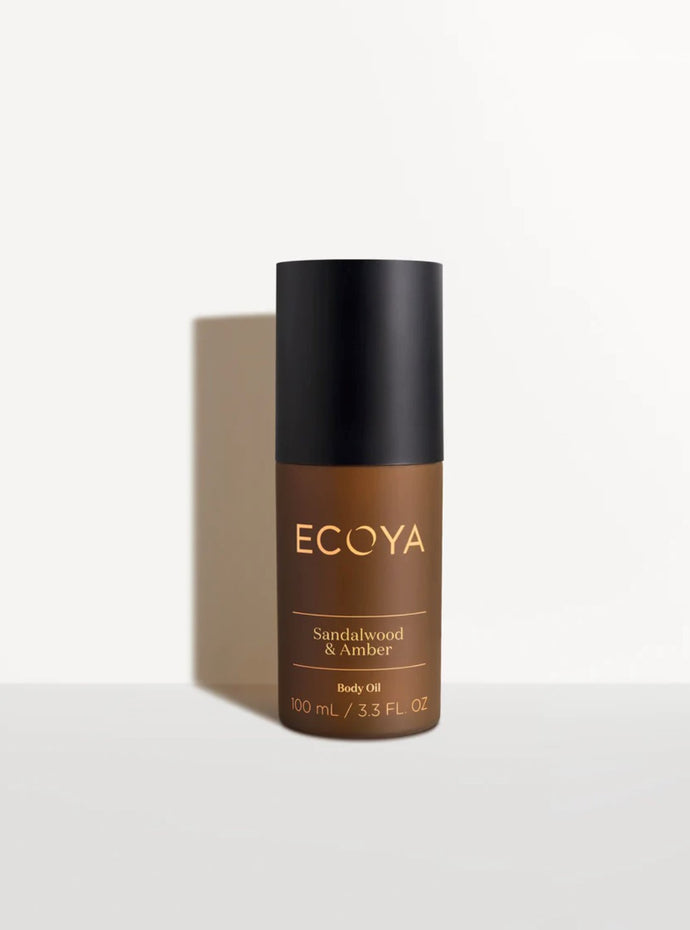 ECOYA Body Oil - Sandalwood & Amber