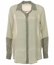 Load image into Gallery viewer, FUNKY STAFF Anabelle Mix Blouse - Moon Rock
