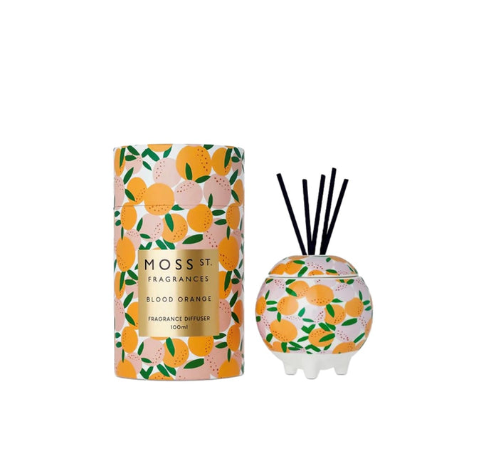 MOSS ST Ceramic Diffuser 100ml - Blood Orange