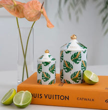 Load image into Gallery viewer, MOSS ST Ceramic Candle 100g - Green Sage &amp; Cedar
