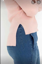 Load image into Gallery viewer, MARCO POLO Step Hem Knit Sweater - Dusty Pink
