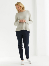 Load image into Gallery viewer, MARCO POLO Side Zipper Sweater - Oyster

