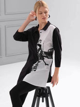 Load image into Gallery viewer, EVER SASSY Blouse - Black/White
