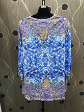 Load image into Gallery viewer, ZEN GARDEN Tunic Top - Blue

